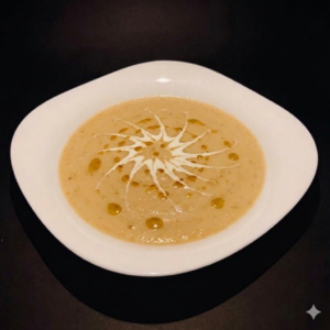Crema de Cebollas con Crutones