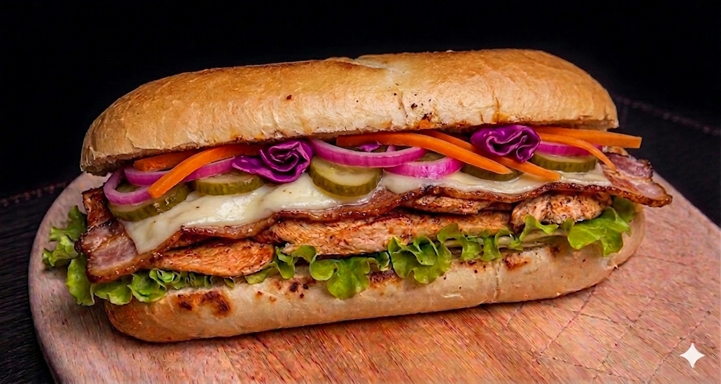 Sandwich Campestre Ahumado