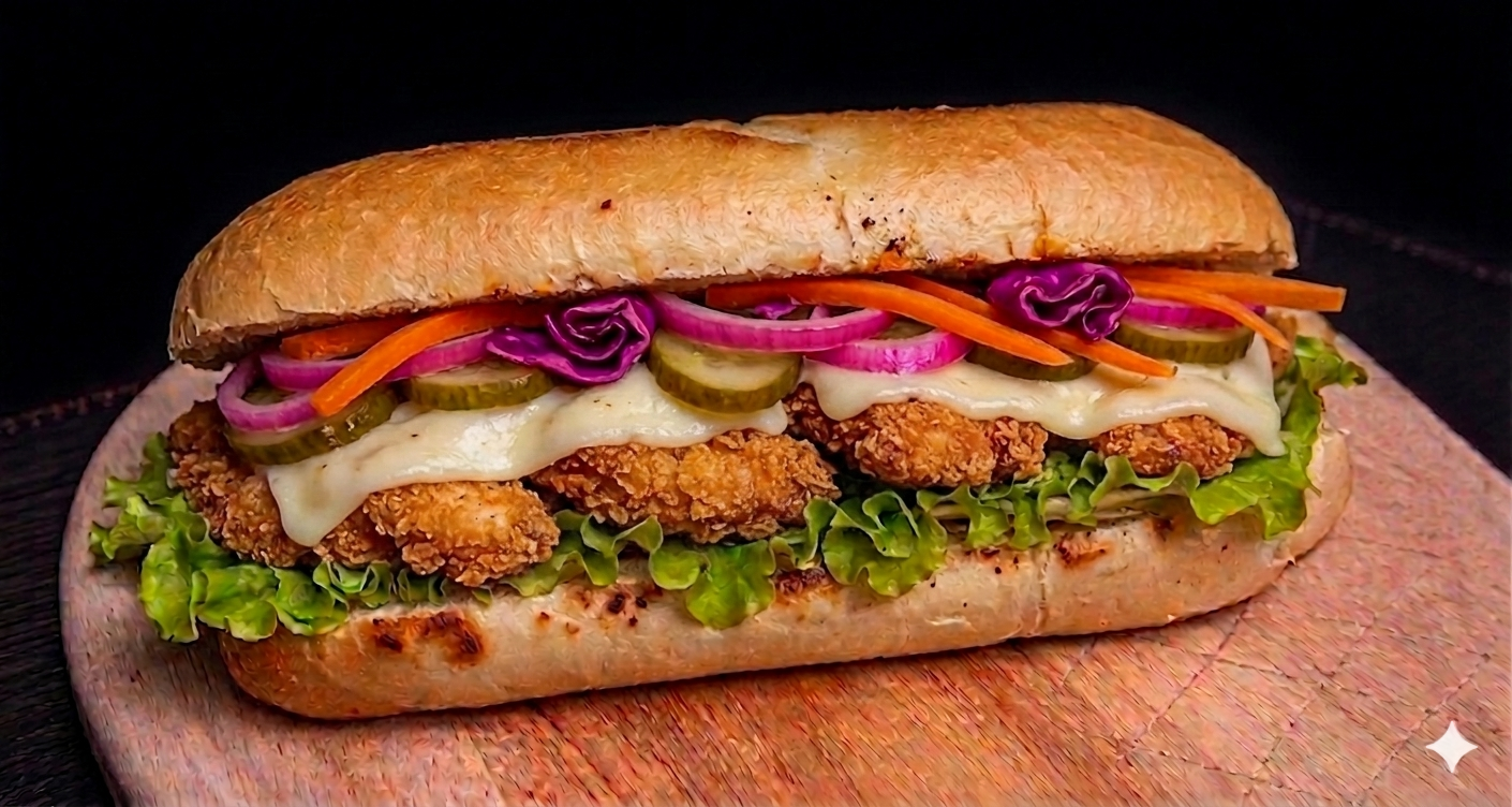Sandwich Krispy Dorado